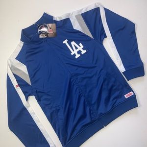 LA Los Angeles Dodgers MLB Zip Fleece Jacket Size M
